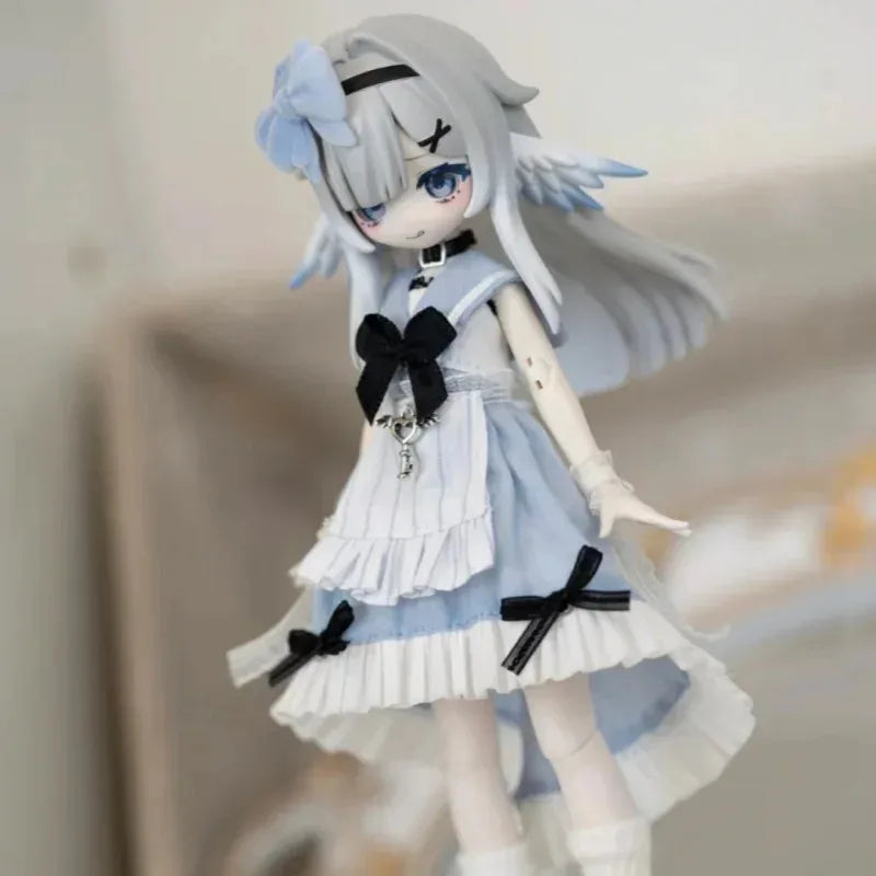 Meki Final Blessing Series 1/8 BJD Blind Box Mystery Box Toys Cute Action Anime Figure Kawaii Model Gift