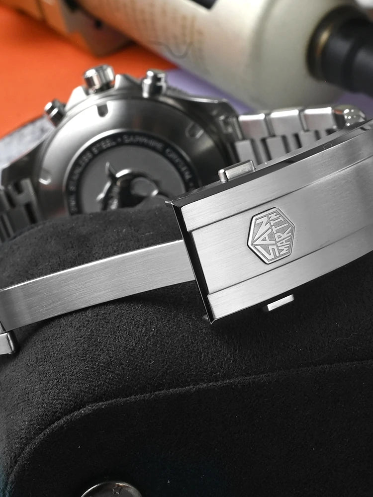 San Martin 40mm Diver Chronograph – Peacock SL-4801