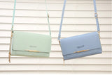New Women Wallet Korean Style Large Capacity Multi-Functional Shoulder Bag Mid-Length Clutch Coin Purse