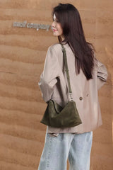 Luxury Suede Boston Tote