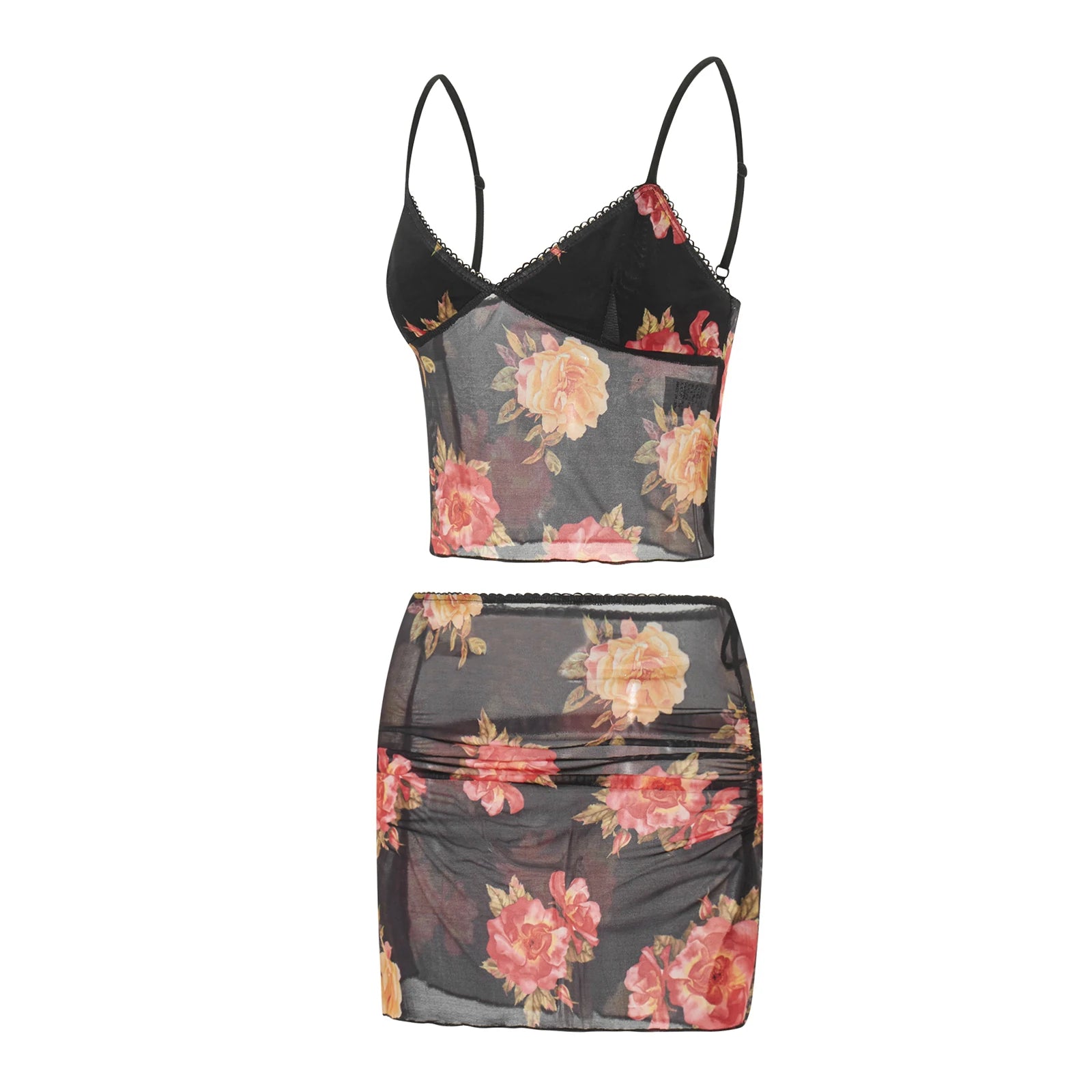 Women's Summer Floral 2-Piece Set