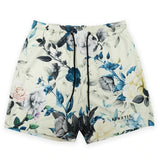 Rose Embroidered Hip Hop Shorts