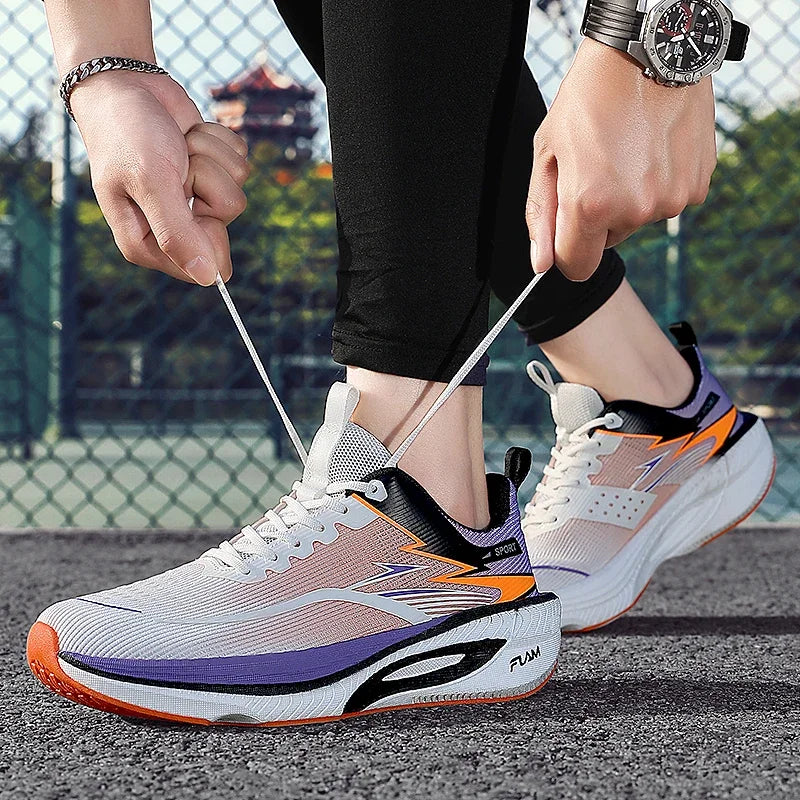 Men's Breathable Mesh Sport Sneakers | Lightweight Athletic Shoes