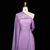 Sharon Said One-Shoulder Draped Chiffon Evening Gown SF199