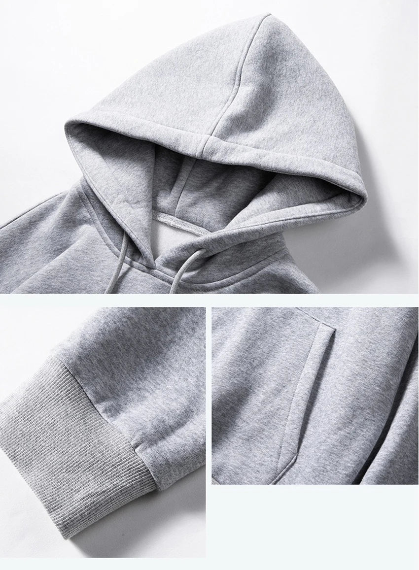 2025 Thai Drama The Secret of Us Autumn Winter Hoodie Always Wonder Letter Print Pullover Trendy Long sleeve Fleece Sweatshirts