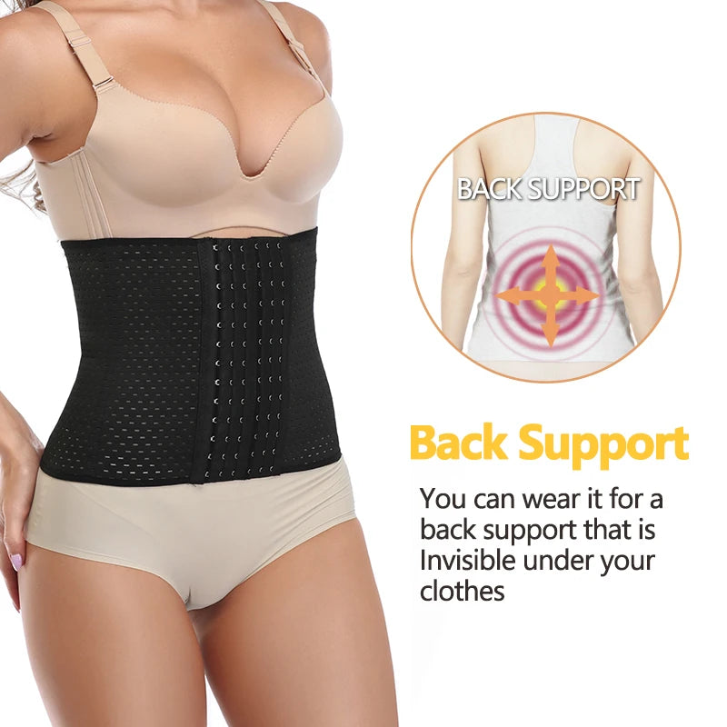 Women’s Slimming Waist Trainer – Firm Control Belly Cincher & Body Shaper Belt