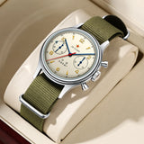 Seagull 1963 International Edition Watch for Men Chronograph Manual Winding Mechanical Watches Original ST1901 D304 Memorial