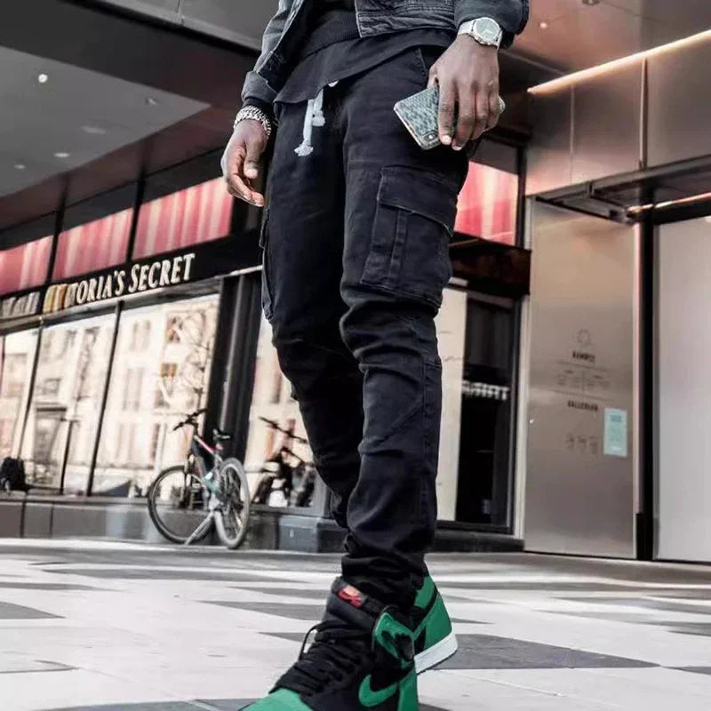 Men’s Slim Fit Cargo Jogger Jeans