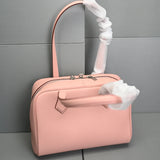 Genuine Leather Handbag Top Layer Leather Advanced Feeling 2025 New Model Fashion High-Capacity Woman