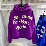 Men’s Oversized Graphic Cotton Fleece Hoodie