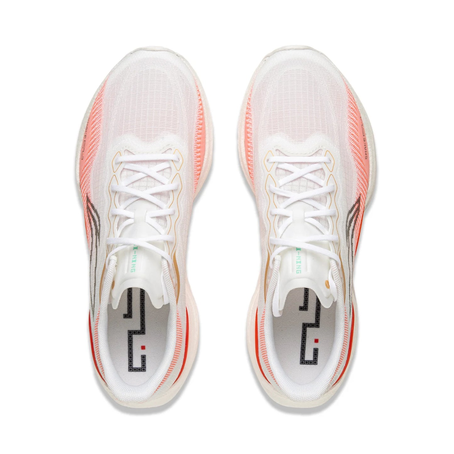 Li-Ning Women's SUPER LIGHT 22 Light Running Shoes TEMPO BOUNSE Cushion BOOM FIBER LiNing Wearable Anti-Slip Sneakers ARBV002