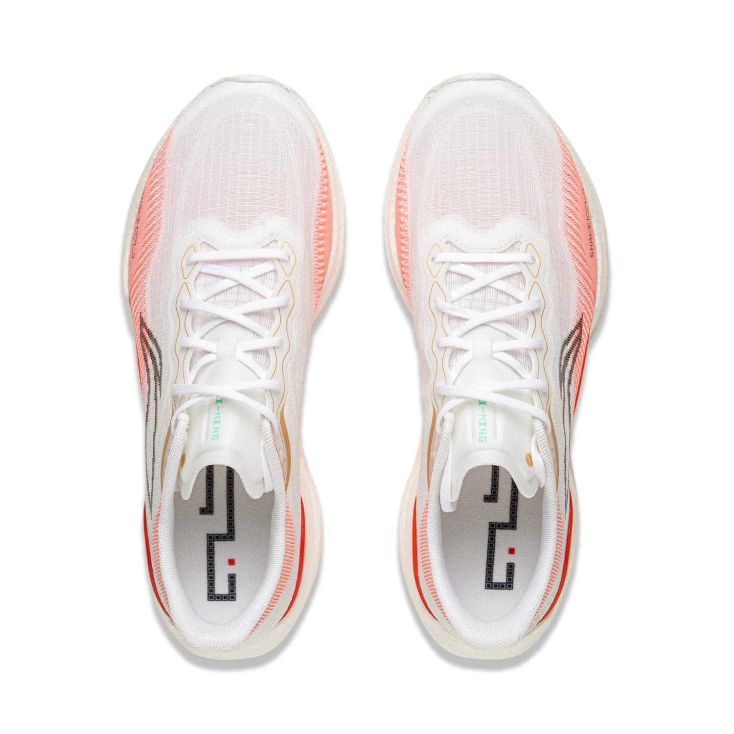 Li-Ning Women's SUPER LIGHT 22 Light Running Shoes TEMPO BOUNSE Cushion BOOM FIBER LiNing Wearable Anti-Slip Sneakers ARBV002
