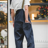 MADEN Vintage Denim Deck Strap Straight Leg Jeans – Men