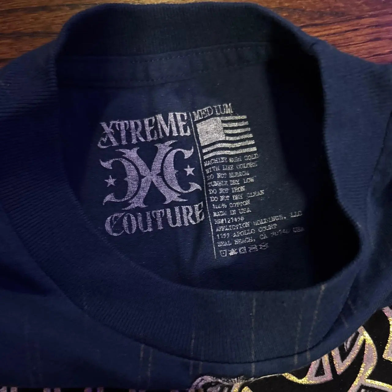 Men's Affliction Style Y2K Graphic Tee – Double-Sided Print