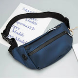 Men Women Waist Bag Pack Waterproof For Male Belt Pouch Belly Banana Ladies Kangaroo Bum Hip Husband Phone Work Purse Sack D5N0