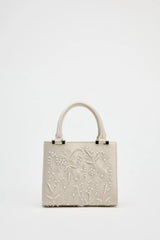 Floral Pearl Mini Duffel Bag