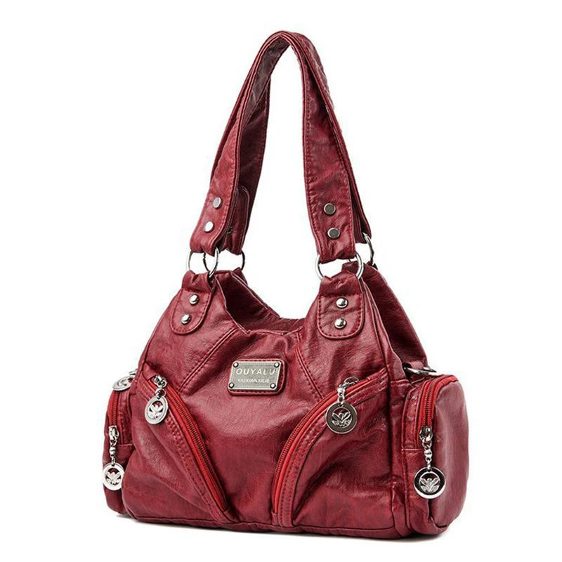 Luxury Soft PU Leather Women's Shoulder Bag