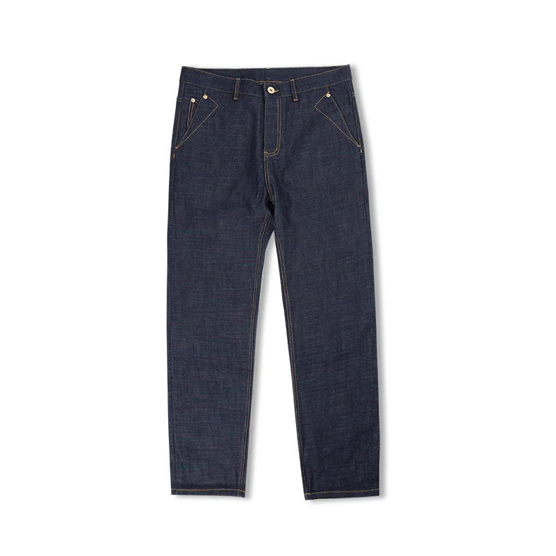MADEN 13.5oz Heavyweight Selvedge Raw Denim Straight Jeans