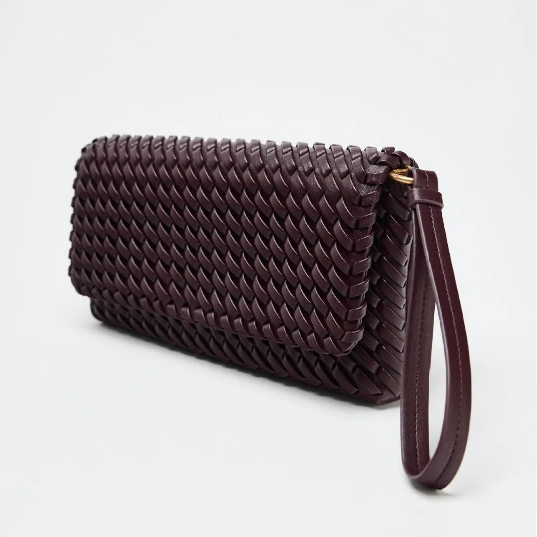 Women's PU Leather Clutch & Crossbody Bag