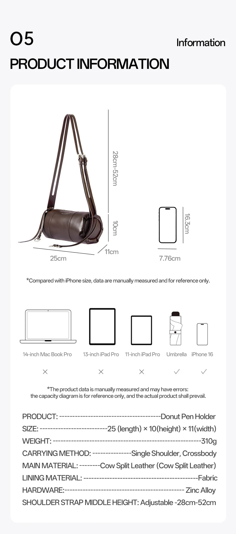 Amazing Song Donut Pen Holder Bag