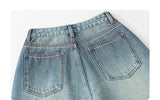 CHIC VEN Women Jeans Fashion Casual Loose High Waisted Wide Leg Denim Pants Streetwear Female Trousers Spring Autumn New 2026
