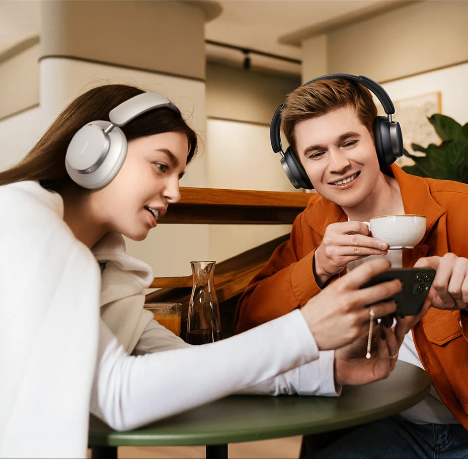 UGREEN Studio Pro 48dB ANC Wireless Headphones Over Ear Bluetooth Earphones Active Noise Cancellation Hi-Res LDAC 120h Playtime