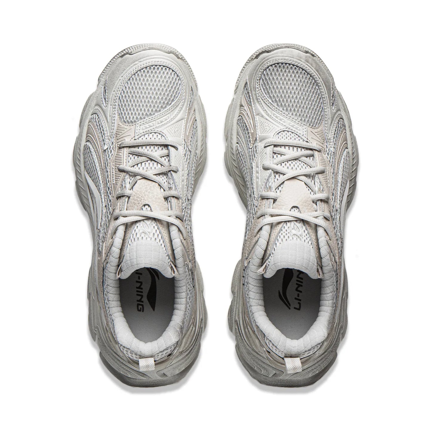 Li-Ning Men's STARLIT L2K Lifestyle Shoes Cushioning Lightweight Rebound Comfortable LiNing Trendy Casual Sneakers AGLW005