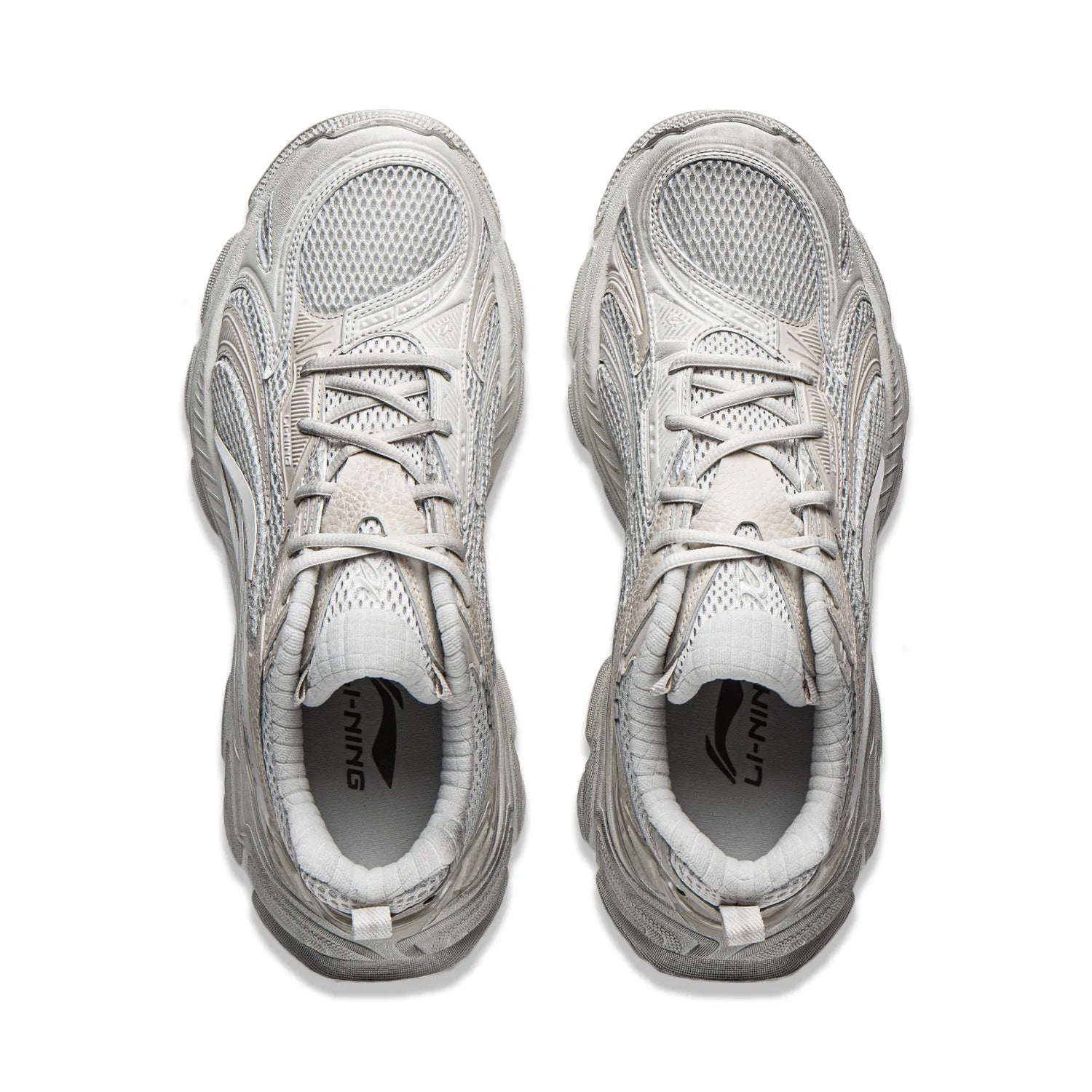 Li-Ning Men's STARLIT L2K Lifestyle Shoes Cushioning Lightweight Rebound Comfortable LiNing Trendy Casual Sneakers AGLW005