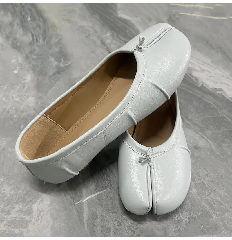 Split Toe Ballet Flats | Tabi Loafers for Women