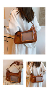 Y2K Transparent Ita Shoulder Bag – Harajuku Crossbody Purse