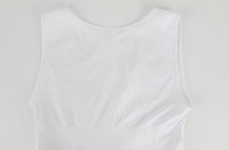 Men Body Shaper Slimming Compression Vest Undershirt Sexy Waist Trainer Tank Top Belly Control Workout Weight Loss Shapewear