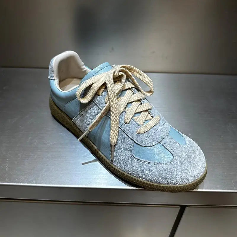 MORAZORA 20 Colors Ins New Genuine Suede Leather Women Flats Lace Up Colors Spring Summer Flat Shoes Casual Sneakers Footwear