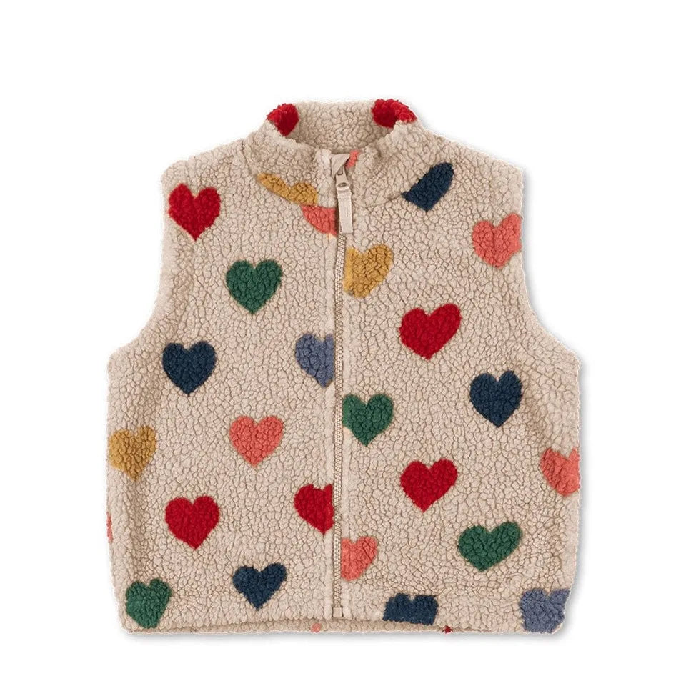 Kids' Sequin Lambswool Winter Jacket