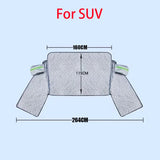 All-Season Windshield Protector Cover with Side Windows