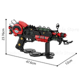 Gobricks MOC Call of Duty Ray Gun Mark 2 Bricks Model Ray Gun Mark II Building Blocks Laser Gun DIY Game Toys Gift