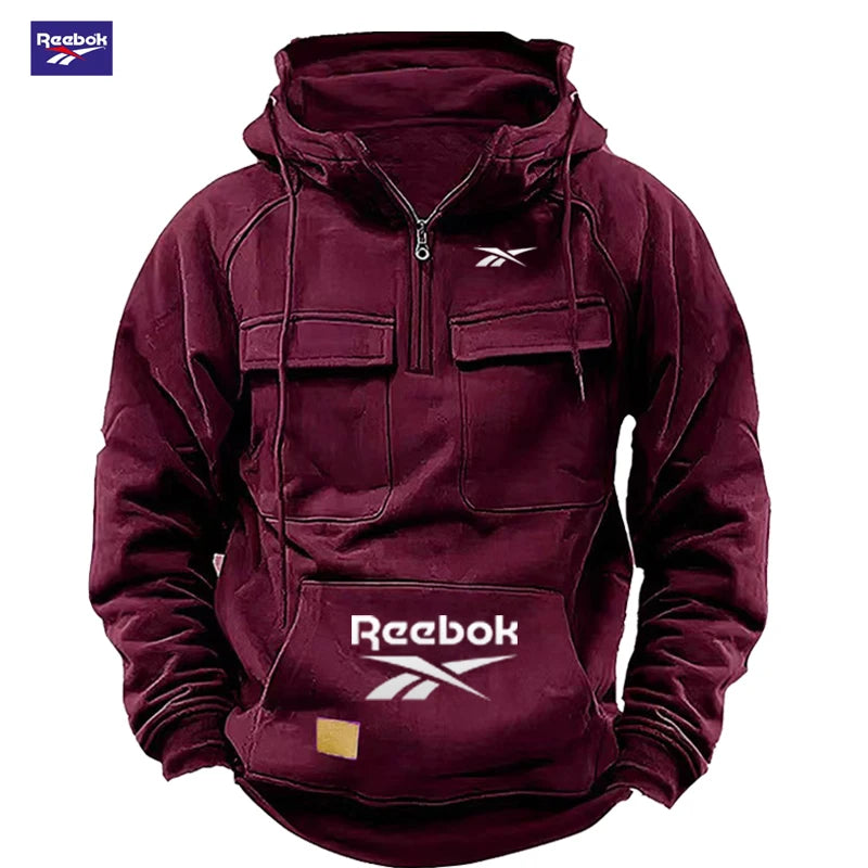 Men’s Multi-Pocket Zip Hoodie