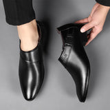 Oxfords Leather Shoes for Men Luxury Big Size 38-50 Men Dress Shoes Business Party Wedding Office Work Shoe 2025 New Men Loafers