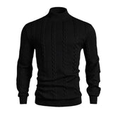Men's Turtleneck Knit Sweater