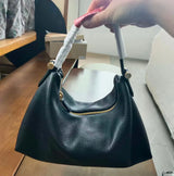2024 Women Genuine Leather Luxury Handbags Small Size Versatile Cowhide Crossbody Bag Fashion Soft Messenger Purses