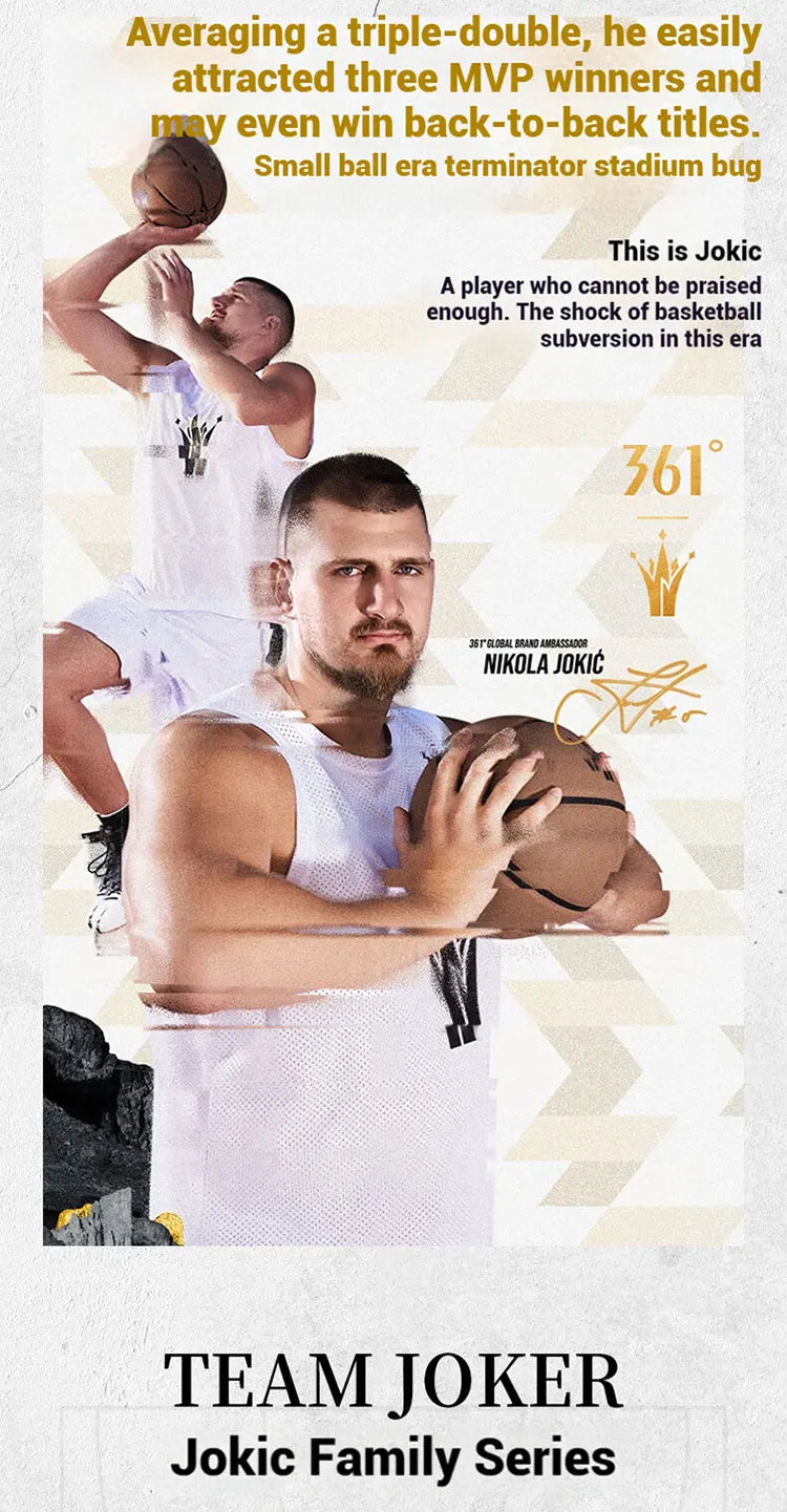 361 Degrees Team Joker Men Basketball Shoes Combat Rebound Anti-slip Wear-resistant CQT-QU!K Stable High-top Sneakers 572511105
