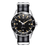 41MM Sapphire Glass 100m Waterproof Japan  Automatic Luminous Mens Watch Nylon Strap