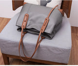 Genuine Leather Tote Bag Luxury Designer Women's Shoulder Bag Large Capacity Women Bags High Quality Soft Cowhide Female Handbag