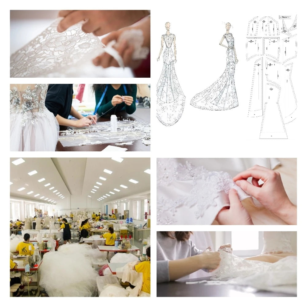 Customized   Exquisite Classic Formal Evening O-Neck A-line Beadings Bespoke Occasion Dresses