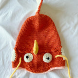 Handmade Crochet Fish Head Beanie – Unisex Knit Hat