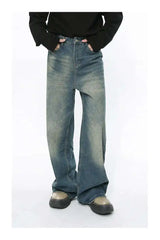 Men's Loose Straight-Leg Jeans
