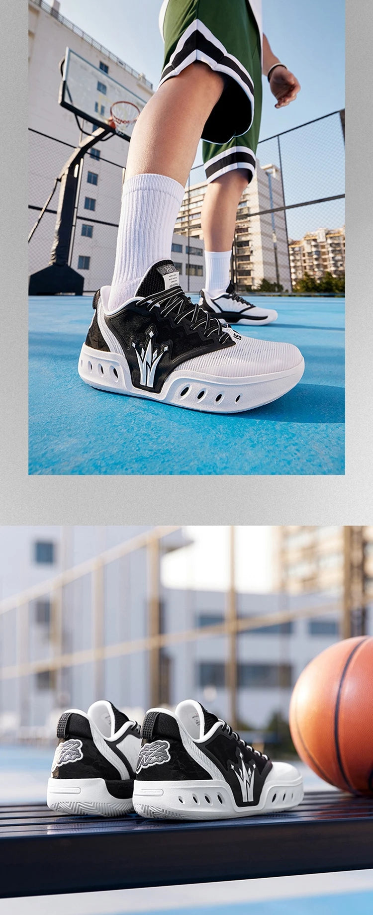 361 Degrees Joker SHUFFLE 2 Men's Basketball Shoes New Breathable Lightweight Wear-resistant Flexible Male Sneakers 572621101