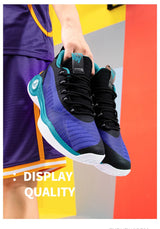 PEAK Tony Parker knight Basketball Shoes Outdoor Non slip Men Sports Shoes Wearable P-MOTIVE Cushion Rebound Breathable Sneakers