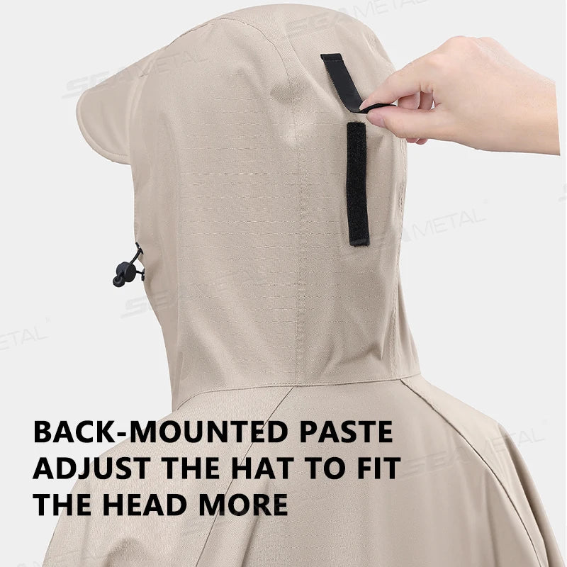 BLALION Thicken Oxford Waterproof Rain Poncho