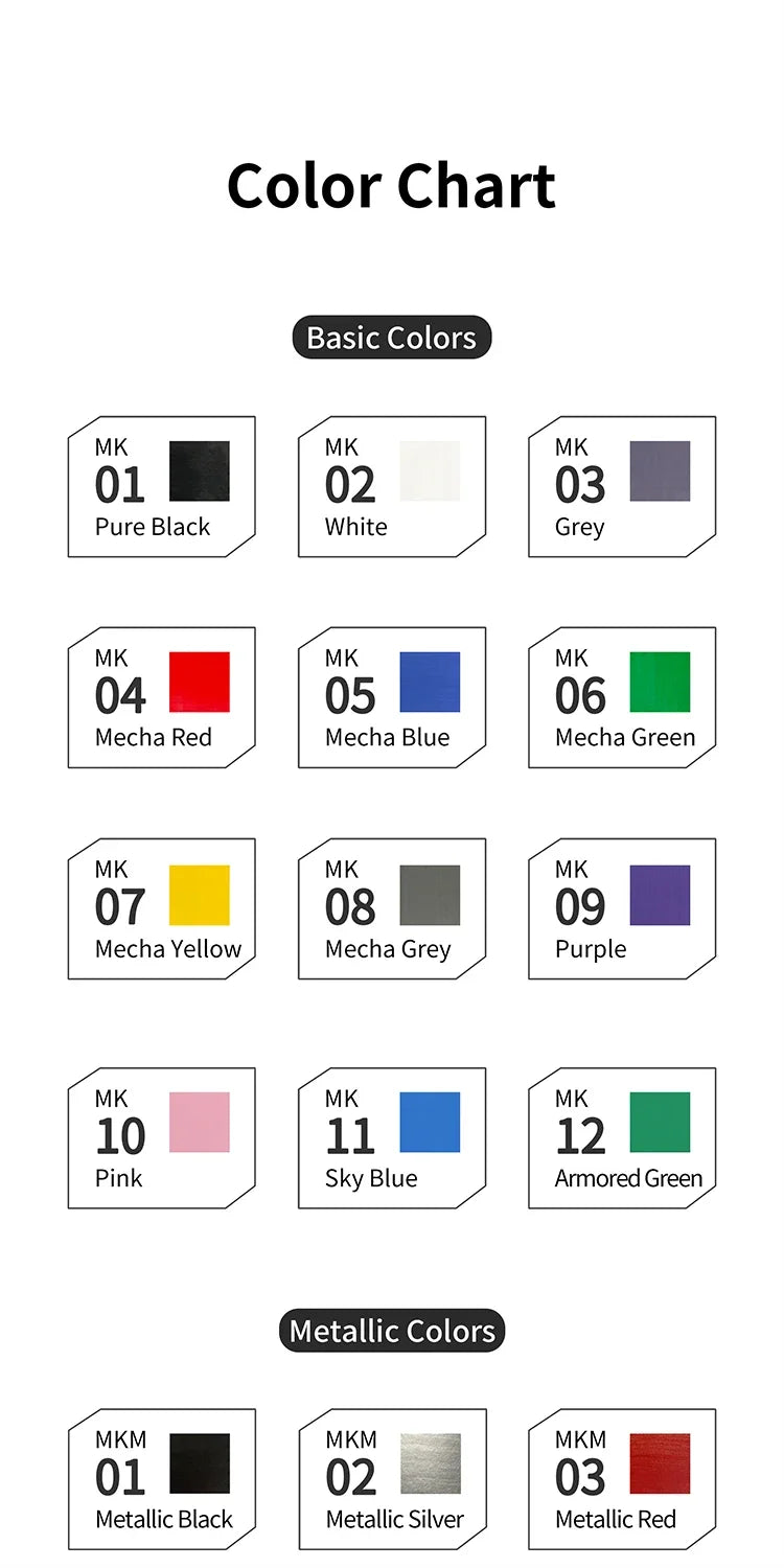 DSPIAE Artist Brush Pen Set | Water-Based Markers