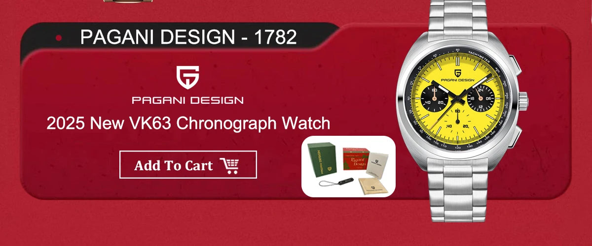 PAGANI DESIGN PD-1752 36mm Automatic Watch